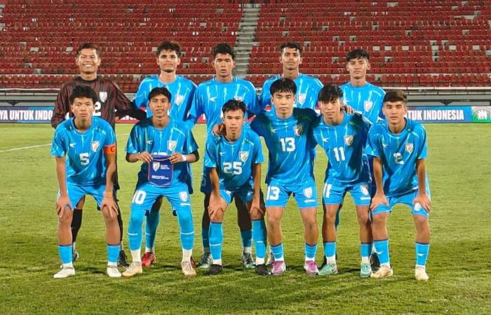 India Lost 1-3 against Indonesia in their first U-17 Football Friendly